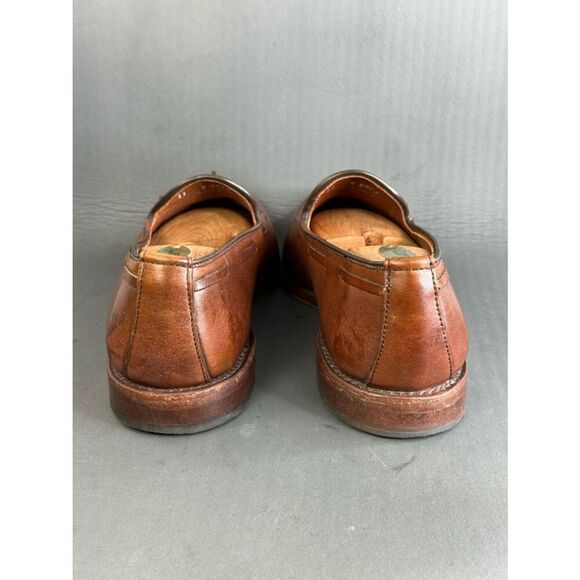 Allen Edmonds Grayson Tassel Loafers brown leather mens size 11 main image 6